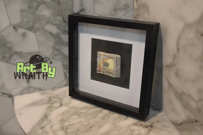 3D Folded Stack - Wall Art Shadow Box