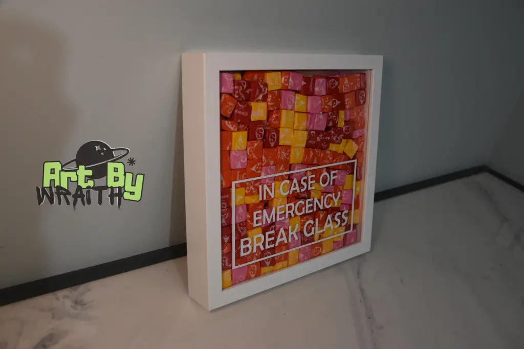 Burst Candy - Wall Art Shadow Box