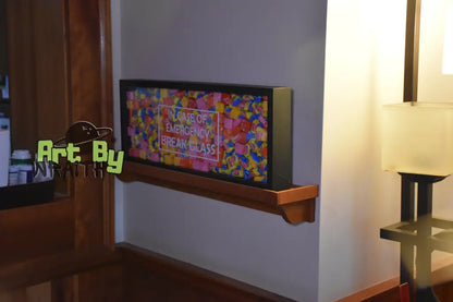 Candy Stuffed Rectangle - Wall Art Shadow Box