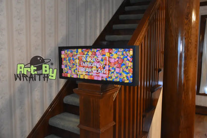 Candy Stuffed Rectangle - Wall Art Shadow Box