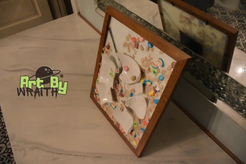 Lucky Charms – Epoxy 3D Art Broken Corona Bottles