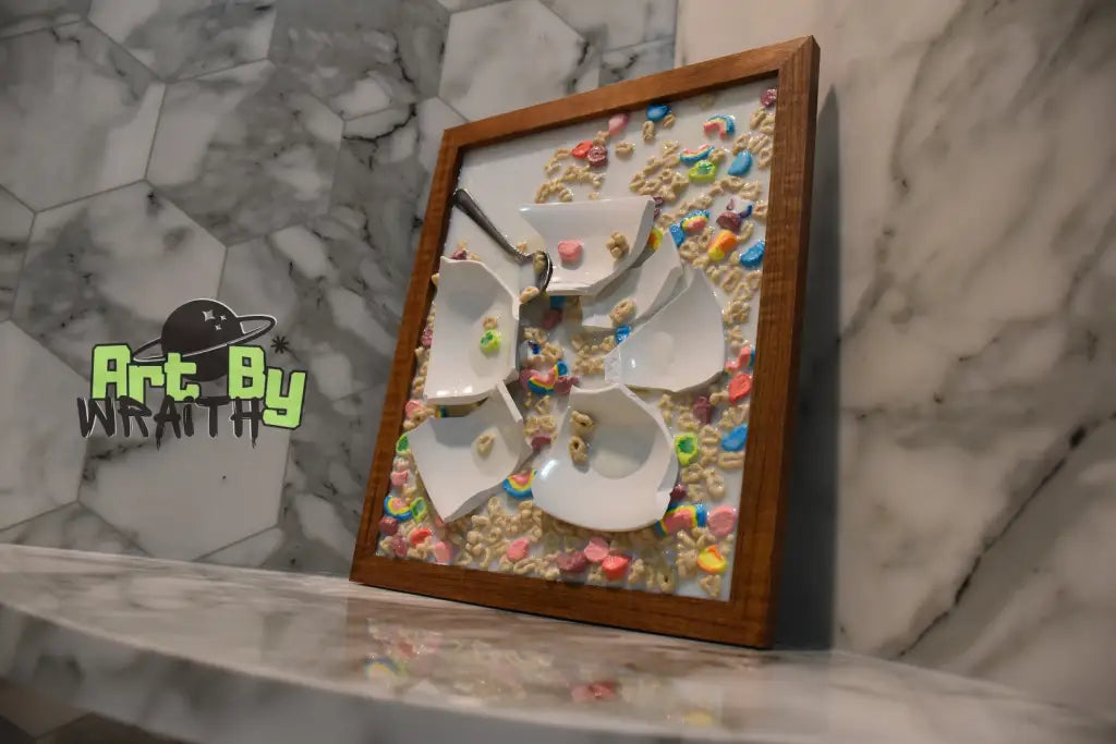 Lucky Charms – Epoxy 3D Art Broken Corona Bottles