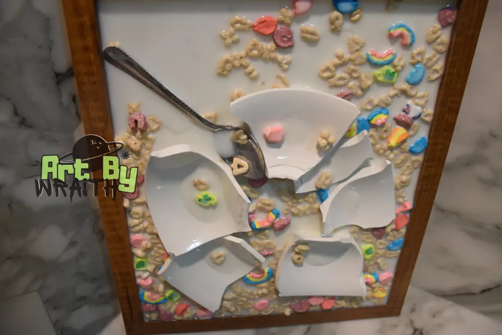 Lucky Charms – Epoxy 3D Art Broken Corona Bottles