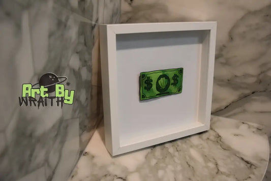 Mr. Krabs First Dollar - Wall Art Shadow Box