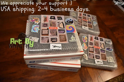 Passport Bros Plus - Wall Art Shadow Box