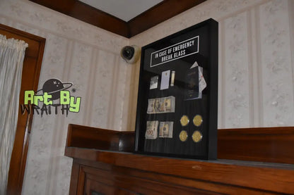 Passport Bros Plus - Wall Art Shadow Box