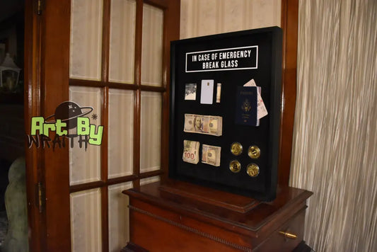 Passport Bros Plus - Wall Art Shadow Box