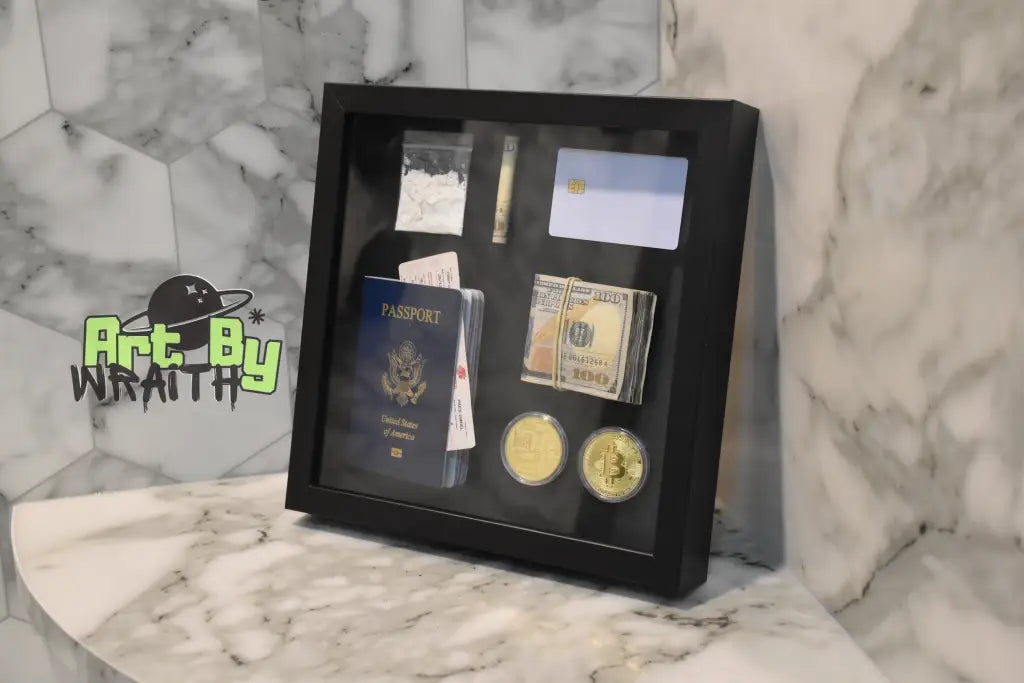 Passport Bros - Wall Art Shadow Box