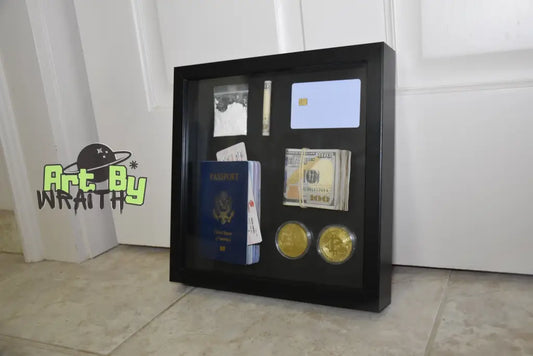 Passport Bros - Wall Art Shadow Box