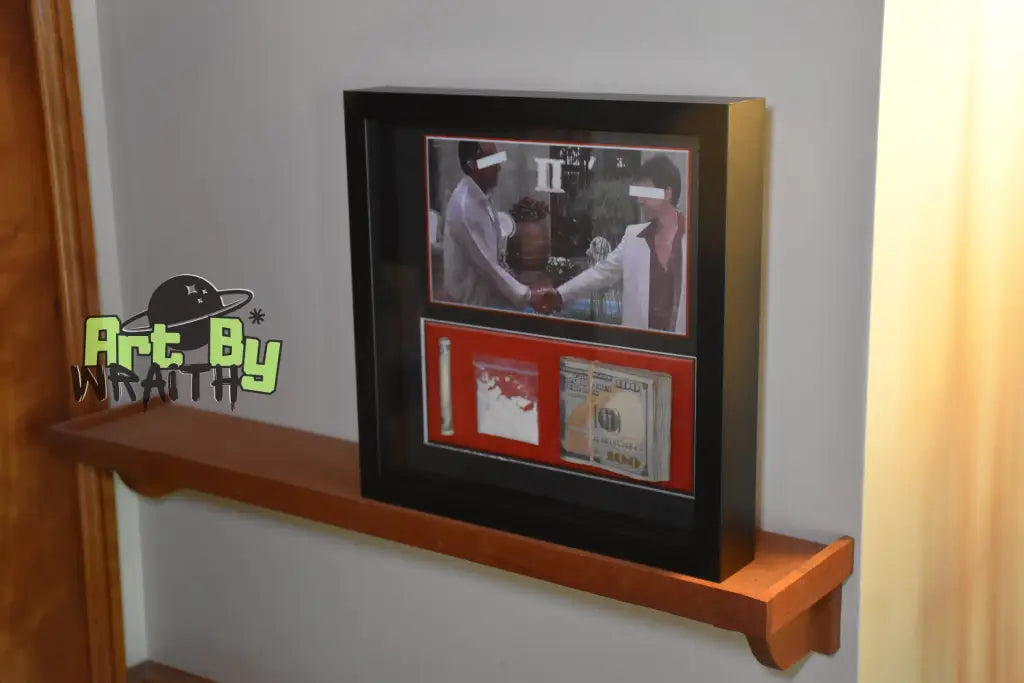 Scarface Business Deal - Wall Art Shadow Box