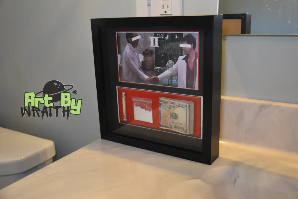 Scarface Business Deal - Wall Art Shadow Box