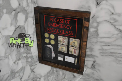 Ultimate Emergency Canvas - Wall Art Shadow Box