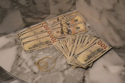 Ultra Aged Movie Prop Money - 100 Dollar Bills 1 Band
