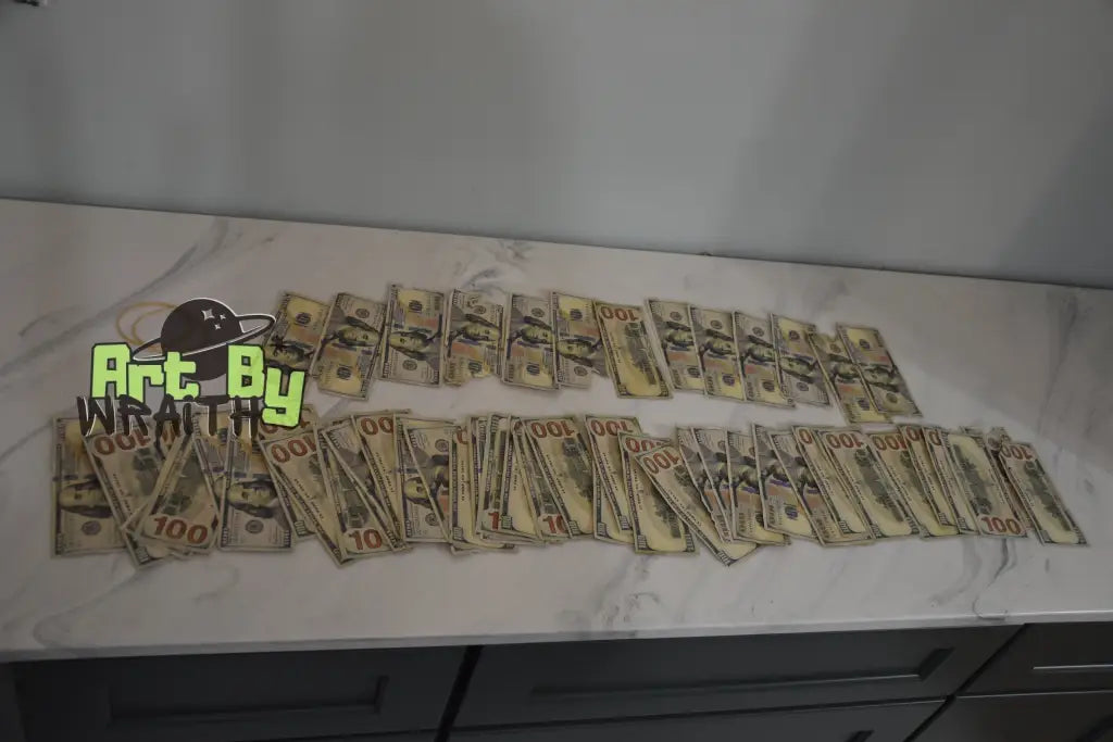 Ultra Aged Movie Prop Money - 100 Dollar Bills 1 Band