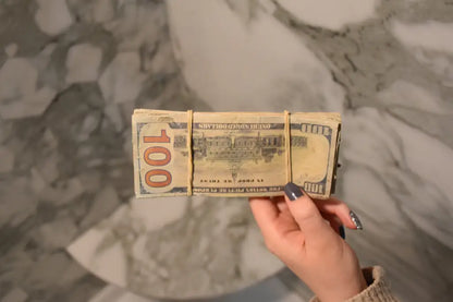 Ultra Aged Movie Prop Money - 100 Dollar Bills 1 Band
