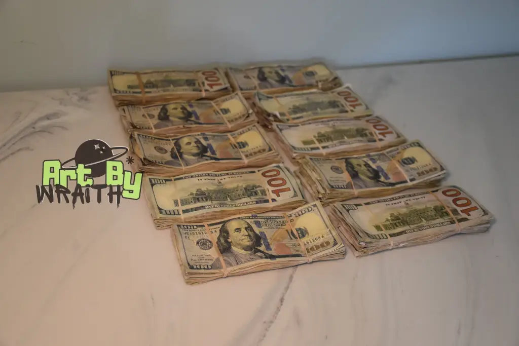 Ultra Realistic Movie Prop Money - 100 Dollar Bills 10 Bands