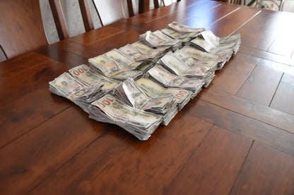 Ultra Realistic Movie Prop Money - 100 Dollar Bills 20 Bands