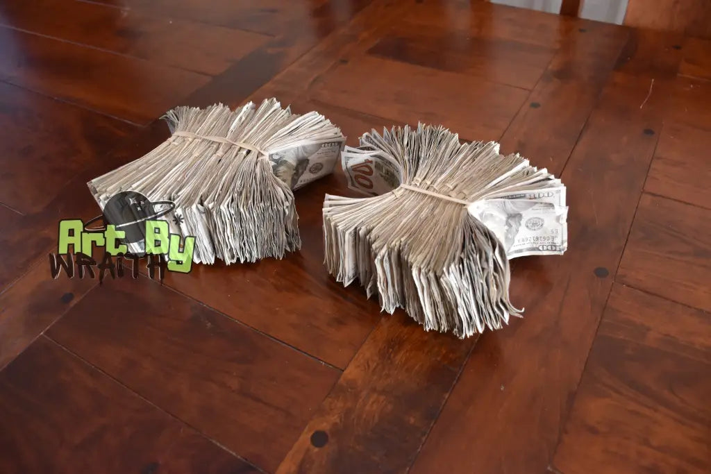 Ultra Realistic Movie Prop Money - 100 Dollar Bills 20 Bands