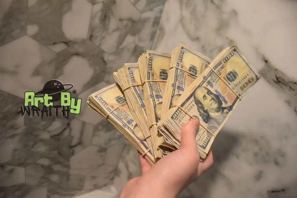 Ultra Realistic Movie Prop Money - 100 Dollar Bills 5 Bands