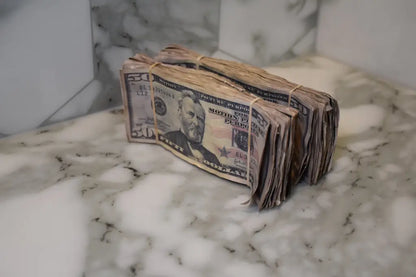 Ultra Realistic Movie Prop Money - 50 Dollar Bills 2 Bands