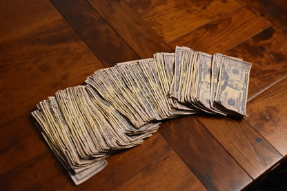 Ultra Realistic Movie Prop Money - 50 Dollar Bills 2 Bands