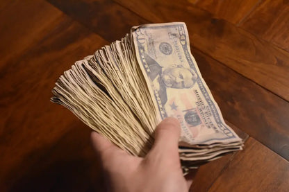 Ultra Realistic Movie Prop Money - 50 Dollar Bills 2 Bands